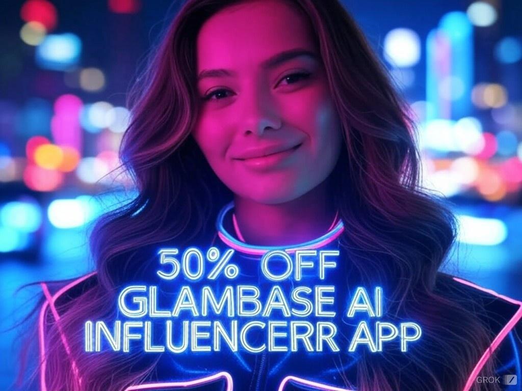 80% OFF Glambase Coupon Codes AI Influencer Creation Platform